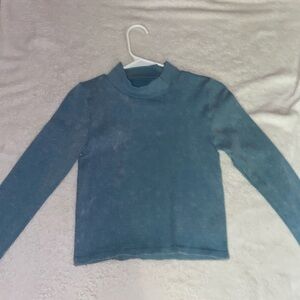 aeropostale, seamless long sleeve, high neck sweater  womens m